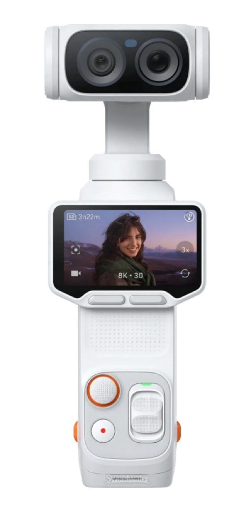 ⏰Limited-Time Sale⚡✨ Portable 3-Axis Gimbal Action Camera | 8K Ultra HD Video, Dual-Lens Imaging & Flip Touchscreen