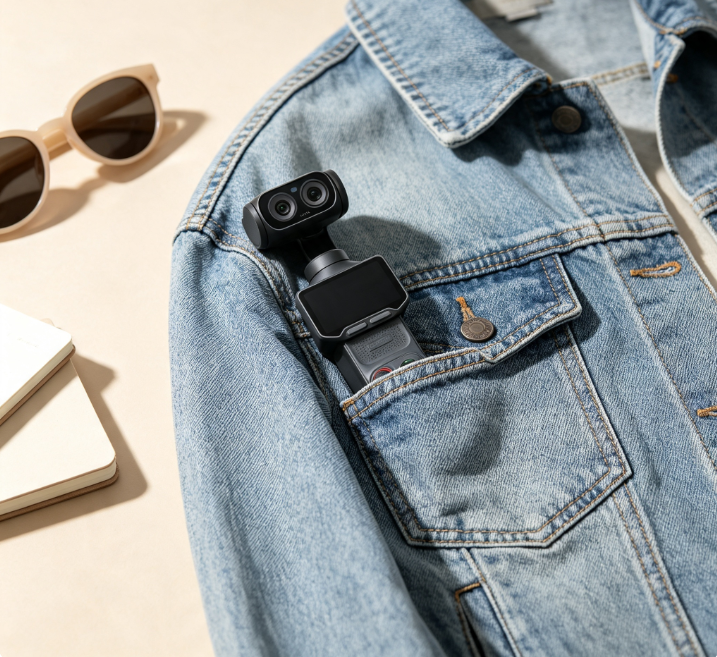 ⏰Limited-Time Sale⚡✨ Portable 3-Axis Gimbal Action Camera | 8K Ultra HD Video, Dual-Lens Imaging & Flip Touchscreen