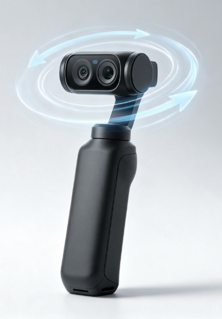 ⏰Limited-Time Sale⚡✨ Portable 3-Axis Gimbal Action Camera | 8K Ultra HD Video, Dual-Lens Imaging & Flip Touchscreen